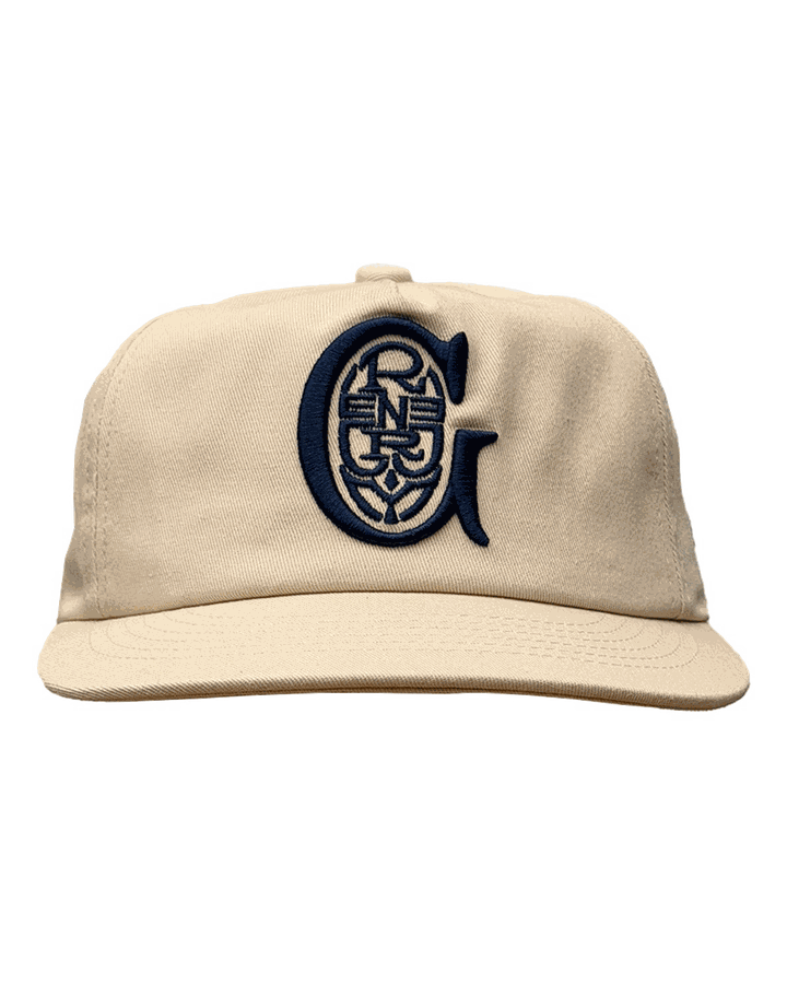 Creme White Logo Cap