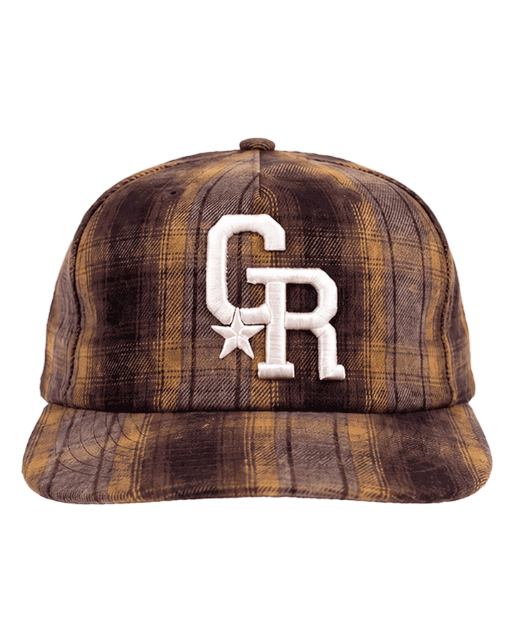 Flanell Cap Yellow – Green Room