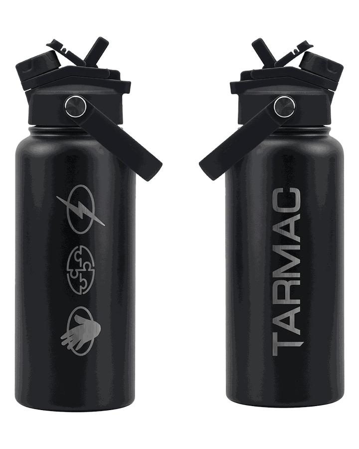 Adventure Steel Bottle - Black – TARMAC