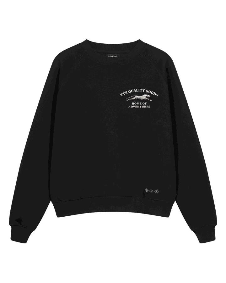 Home of Adventures Sweater - Black – TARMAC