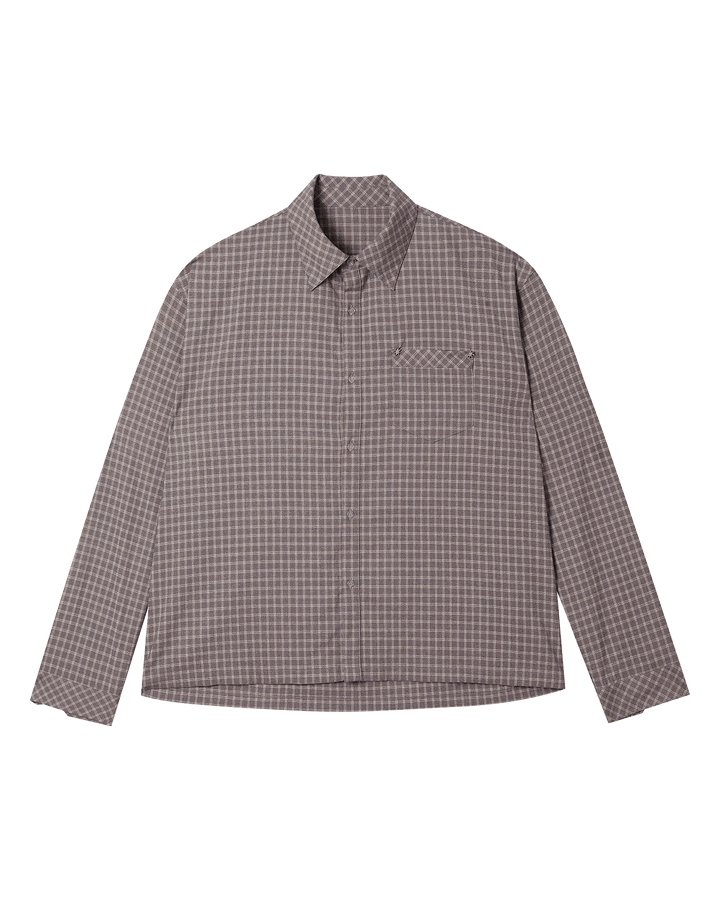 Edelweiss Plaid Shirt - brown