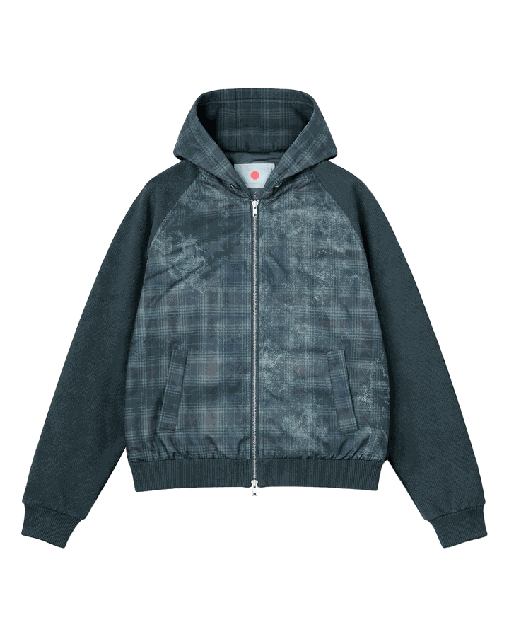 Plaid Shell Jacket - Green – TARMAC